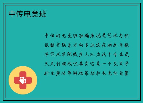 中传电竞班